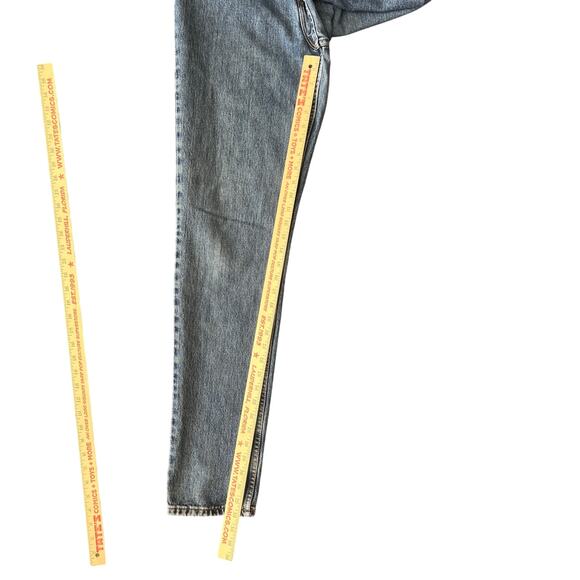 Vintage GAP Blue Jeans Classic Fit High Rise Straight Leg Denim – Fits 10 Long - Picture 9 of 9